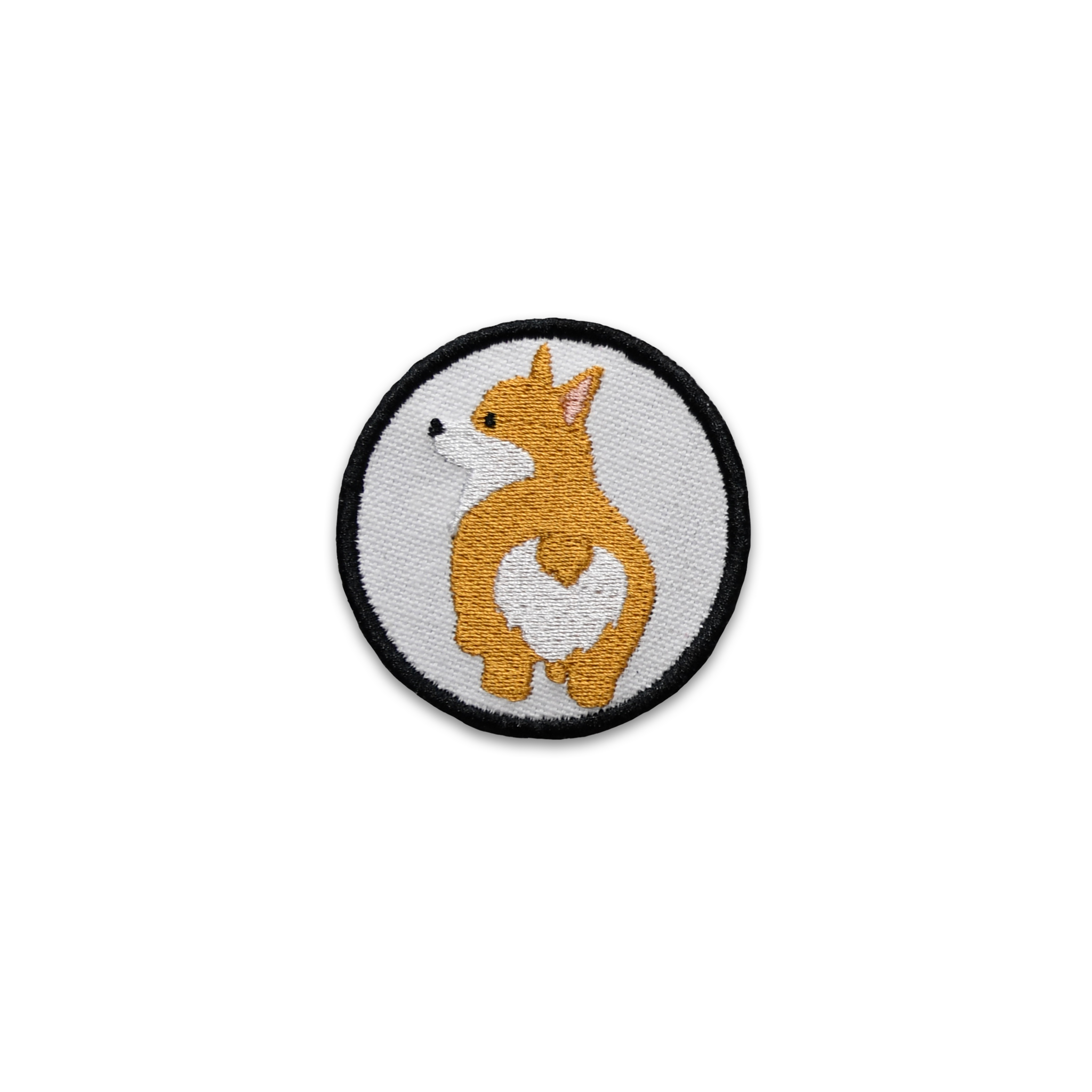 PreMadePatches_White_CorgiBum_Circle_Shopify_dbd85de3-e938-4bd2-85bc-0e4118a0099c.png